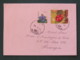 Letonia Latvia 2015 Cover To Nicaragua - Flowers - Christmas - Lettonie