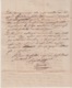 USED LETTER 16/07/1844 MILANO BRESCIA GRIFFES MILANO & BRESCIA - ...-1850 Préphilatélie
