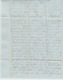 USED LETTER 01/01/1847 ROMANENGO COSTE EN PIEMONT GRIFFE VIA DI .... - ...-1850 Préphilatélie