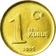 Monnaie, Turquie, New Kurus, 2005, Istanbul, SPL, Aluminum-Bronze, KM:1164 - Turquie