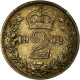 Monnaie, Grande-Bretagne, Edward VII, 2 Pence, 1902, SPL, Argent, KM:796 - E. 2 Pence