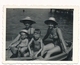 REAL PHOTO Ancienne Swimsuit Women Et Kids On Beach Femmes En Malliot De Bain Et  Enfants Sur Plage Old Orig - Altri & Non Classificati