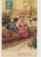 Carte Fantaisie  / Couple : Promenade En Barque - Couples