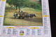 Calendrier Des Postes PTT 1986 Seine-Maritime: Moisson En Périgord Avec Cheval, Vendanges En Bourgogne, 2 Photos - Tamaño Grande : 1981-90