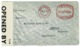 Ref 1312 - 1942 WWII Censored Cover - Sao Paulo Brasil To Ipswich UK - Super Meter Mark - Covers & Documents
