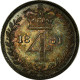 Monnaie, Grande-Bretagne, Victoria, 4 Pence, Groat, 1881, SUP, Argent, KM:732 - G. 4 Pence/ Groat