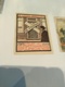 2 Vignettes Rond 1920 VOLKSBOND En Petiitie DE KROEG Gesloten ART  5,2X 6,7cm  En 6,1X3,5 Cinderella Posterstamp LITHOS - Erinnophilie