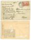 2 Pc CONSTANTINOPLE. Sainte Sophie + La Galerie. 2 Scans. - Turquie