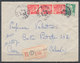 FRANCE - 24.12.1949, Reco Cover From TOULON SUR MER (Var) To CAEN (Calvados) - 1921-1960: Modern Period