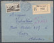 FRANCE - 12.3.1951, Reco Cover From TOULON SAINT JEAN (Var) To CAEN (Calvados) - 1921-1960: Modern Period