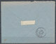 FRANCE - 12.3.1951, Reco Cover From TOULON SAINT JEAN (Var) To CAEN (Calvados) - 1921-1960: Modern Period