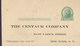 United States Postal Stationery Ganzsache Entier Jefferson PRIVATE Print THE CENTAUR COMPANY, NEW YORK (2 Scans) - Other & Unclassified
