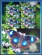 B30- British Colony Penrhyn 2008. Insects Butterflies WWF W.W.F 4 Sheets. - Nuovi