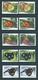 Tonga Niuafo'ou 2012 Butterfly Normal Set Of 12 + The 9 Values With Missing Or Mis-coloured L Varieties MNH - Tonga (1970-...)