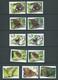 Tonga Niuafo'ou 2012 Butterfly Normal Set Of 12 + The 9 Values With Missing Or Mis-coloured L Varieties MNH - Tonga (1970-...)