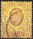 GREAT BRITAIN 1902 KEVII 3d Dull Purple/Orange-Yellow SG232 Used - Ongebruikt