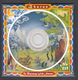 Bhutan, 2008, Bird, Cranes, Special Stamp Issued In A Mini-CD ROM Format, MNH** - Gru & Uccelli Trampolieri