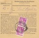 BiZone Paketkarte 1949: Burghausen Nach München, Inhalt - Auf Der Sendung !!! - Autres & Non Classés