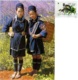 VIETNAM  SAPA  LAO CAI  Blak H'mong Girls  Nice Stamp - Viêt-Nam