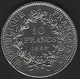 FRANCE ARGENT 10 FRANCS HERCULE 1968 - Autres & Non Classés