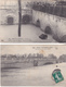 BE17- PARIS INONDATIONS 1910 LOT DE 5 CPA PETIT PRIX  JARDIN DES PLANTES PONT ST MICHEL CARROUSSEL ALMA - Paris Flood, 1910