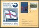 1978 Faroe Islands Independence Postcard - Germany. 130 Ore Mykines + 1978 Christmas Seal - Faroe Islands