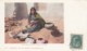 Moki Indian Woman Making Pottery Native American C1900s Vintage Postcard - Native Americans