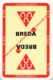 BREDA - 3 HOEFIJZERS - Bier Biere Beer - 1 Speelkaart - 1 Carte à Jouer - 1 Playing Card. - Cartes à Jouer Classiques