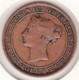 Ceylon. 5 Cents 1870. Victoria. Copper. KM# 93 - Sri Lanka