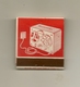 Pochette Allumettes LASTAR De 1957 Neuve Et Pleine:La Machine à Dicter G.B.G - Boites D'allumettes