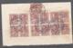 THAILAND -  KING APPOINTMENT COVER TO CINCINATTI , WITH 2S CHOCOLATE BLOCKS OF 4 X 3 - Tailandia