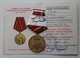 Soviet Medal. 30 Years Of Victory In WWII. + Document. - Russie