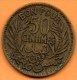 R13/  TUNISIE / TUNISA  50 CENTS 1921 - Tunisie