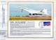 RRR " CONCORDE / PARIS - RIO DE JANEIRO " Sur Feuillet CEF De 1976 SANS INDICATION Parf état. FDC à Saisir !!! - Concorde