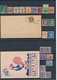 FRANCE - BELLE COLLECTION DE 413 TIMBRES DONT LIBERATION NEUFS* AVEC CHARNIERE OU GOMME ALTEREE+BANDE JOURNAL+CARTES - Collections
