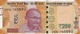 INDIA 200 RUPEES 2018 P-113a UNC SIGN. PATEL. PLATE LETTER E [IN302bE] - India