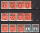 8. Yugoslavia Bosnia SHS 1918 MNH/MLH Postage Due Set - Nuovi