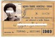 TRAM TRAMWAYS BUS TRANVIE MUNICIPALI TORINO - TESSERA BIGLIETTO TICKET DI ABBONAMENTO 1969 - Europa