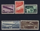 Russia Mi 397 - 401  MH/* Flz/ Charniere 1931 Some Album Black At Rear - Unused Stamps
