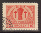8. Poland 1918 Feb Przdedborz Local Issue CTO 10Gr Type III - Oblitérés