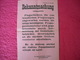 Affiche Authentique De L'Oberfeldkommandant 1940 ( Remises Des Tracts Jetés Par Alliés ) ) - 1939-45