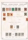 Delcampe - France - Bureaux En Chine - Ancienne Collection Sur Feuilles D'époque; - Collections (sans Albums)