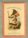 Chromo Liebig S 9 S9 Jeune Fille Monocle Young Girl Dupuy 1872 Rare Trade Card - Liebig