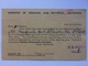 GB 1957 OHMS Official Paid Card Liverpool Internal - `Ministry Of Pensions And National Insurance` - Covers & Documents