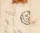 Lettre 1856 Marcols Les Eaux Saint Pierreville Ardèche Timbre Napoléon III 10 Centimes - 1853-1860 Napoléon III