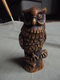 Vintage - Statuette De Chouette Hibou En Résine - Animals