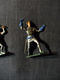 2 Figurines Starlux Moyen Age -- Avec Manques - Starlux