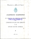 117182 ARGENTINA BUENOS AIRES LOS LAURELES DE PONTEVEDRA AÑO 1954 MENU NO POSTAL POSTCARD - Other & Unclassified