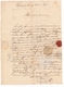 Delcampe - Lettre 1857 Saint Martin De Valamas Ardèche Lachapelle Timbre Napoléon III 20 Centimes - 1853-1860 Napoléon III