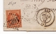 Lettre 1872 Gap Hautes Alpes Arnould Espié Saint-Bonnet En Champsaur Timbre Cérès 40 Centimes - 1871-1875 Cérès